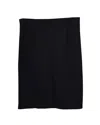 Theory High-waist Knit Mini Skirt In Black Polyamide In Black
