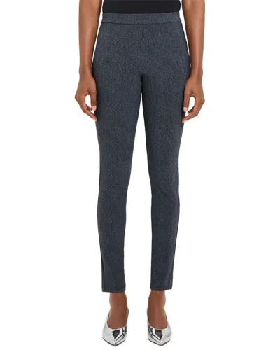 Theory High-waist Ponte Legging In Gray