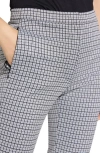 Theory Tapered High-rise Pants In Fog Multi