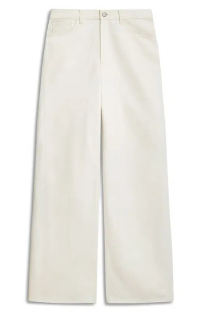 Theory High Waist Wide Leg Jeans In Multi