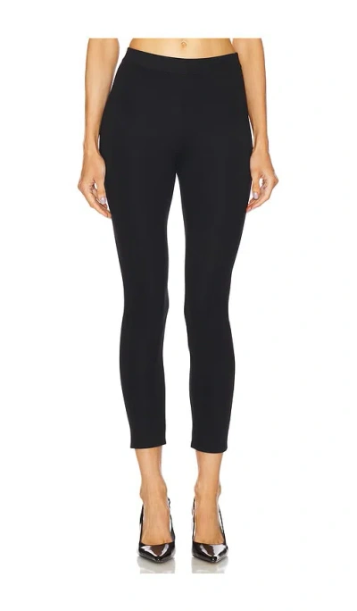 Theory High Waisted Pants In Black