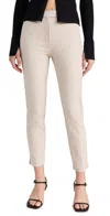THEORY HIGH WAISTED TAPER PANTS NEW SAND
