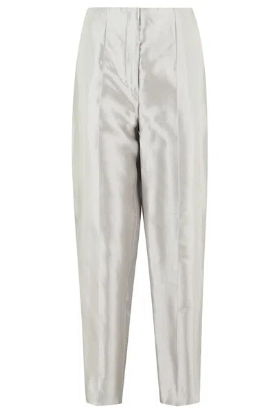 Theory High-waisted Tapered Pants