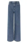 Theory High-waisted Wide-leg Jeans In Blue