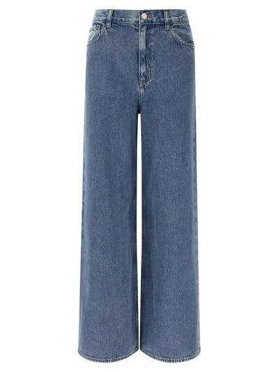 THEORY 'HIGH-WAISTED WIDE-LEG' JEANS
