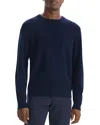 Theory Hilles Cashmere Crewneck Sweater In Baltic