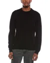 Theory Hilles Cashmere Crewneck Sweater In Black