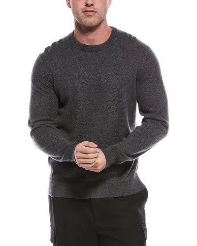 Theory Hilles Cashmere Crewneck Sweater In Black