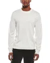 Theory Hilles Cashmere Crewneck Sweater In White