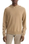 Theory Hilles Cashmere Hoodie In New Camel