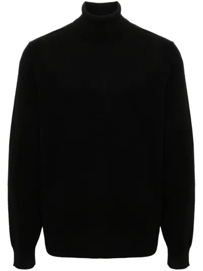Theory Hilles Cashmere Jumper In Black