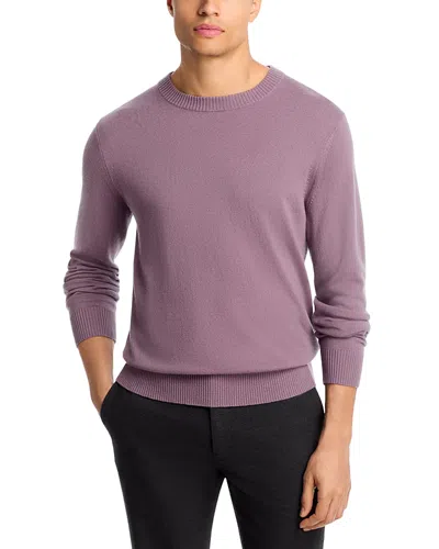 Theory Hilles Cashmere Sweater In Purple
