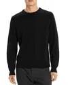 Theory Hilles Cashmere Sweater In Black