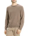 Theory Hilles Cashmere Sweater In Brown