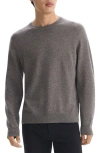 Theory Hilles Cashmere Sweater In Otter Melange