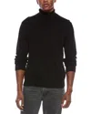 Theory Vilass Wool-blend Turtleneck Sweater In Black