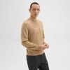 Theory Hilles Crewneck Sweater In Cashmere In New Camel