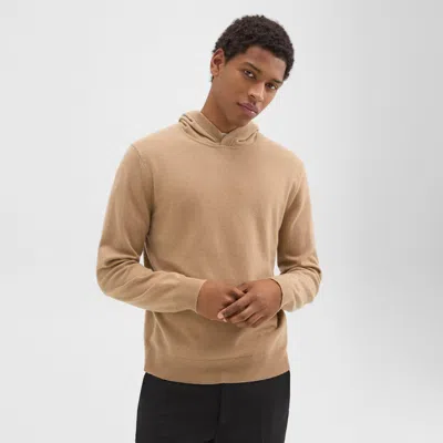 Theory Hilles Hoodie In Cashmere In New Camel