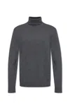 Theory Men's Vilass Merino Wool Blend Sweater In Grey