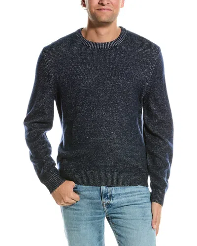 Theory Crewneck Sweater In Wool-cashmere In Pestle Melange