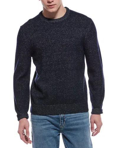 Theory Hilles Wool & Cashmere-blend Crewneck Sweater In Gray