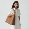 Theory Hobo Bag In Leather In Brown