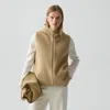 Theory Hooded Vest In Double-face Wool-cashmere