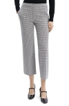 Theory Houndstooth Crop Pants In Cinder Multi