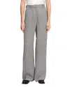 Theory Houndstooth Classic Straight Trousers In Black Multi