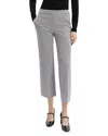 Theory Houndstooth Crop Pants In Cinder Multi