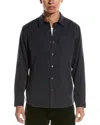 Theory Hugh Shirt In Blue