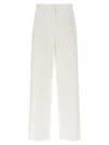 Theory Casual Admiral Trousers In White