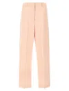 Theory Pink Hw Casual Pants In Brown