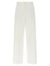 Theory Casual Admiral Trousers In White