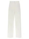 Theory Casual Admiral Trousers In White