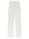 Theory Casual Admiral Trousers In White