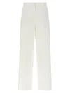 Theory Casual Admiral Trousers In White