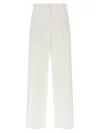 Theory Casual Admiral Trousers In White