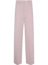 Theory Casual High-waisted Trousers For Women In D Blush