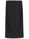 Theory Flannel Maxi Skirt