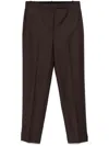 Theory Tapered Trousers In 1xp Hickory Melange