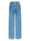 Theory Hw Wide Jean.relaxed Clothing In Blue