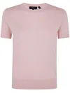 Theory Basic Tee P.regal Wo Clothing In Pink