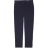 Theory Ibbey Admiral Crepe Pants In Blue