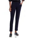 Theory Ibbey Womens Crepe Office Dress Pants In Deep Navy