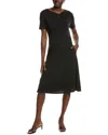 Theory Interlock Wool-blend Dress