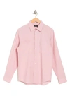 Theory Irving 2p Spring Ripstop Shirt In Viola