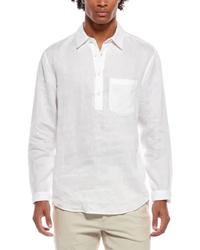 Theory Irving Linen Shirt In White