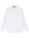 Theory Irving Solid Linen Button-up Shirt In White