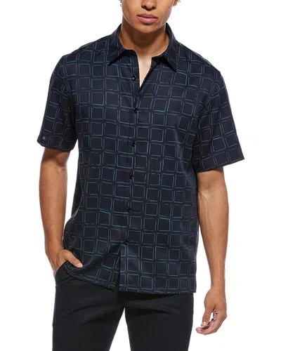 Theory Irving Loyce Shirt In Blue